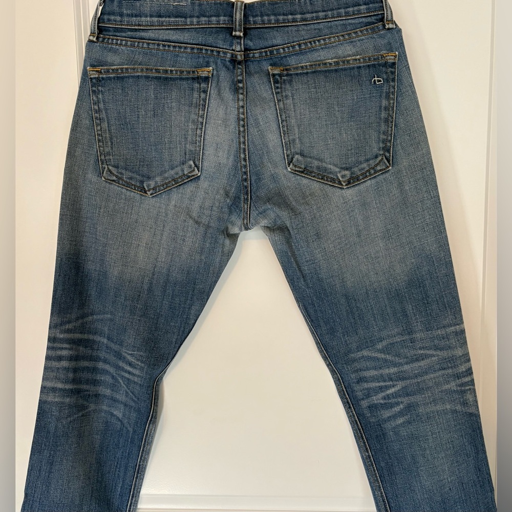 Rag and Bone The Dre Slim Boyfriend Jeans - Picture 8 of 16